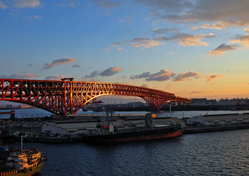 Osaka's Minato waterfront