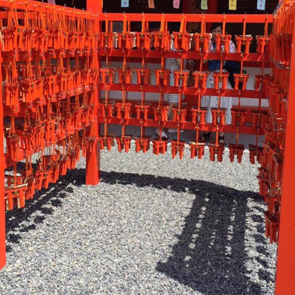 Torii-shaped Ema, Fushimi Inari shrine, Kyoto
