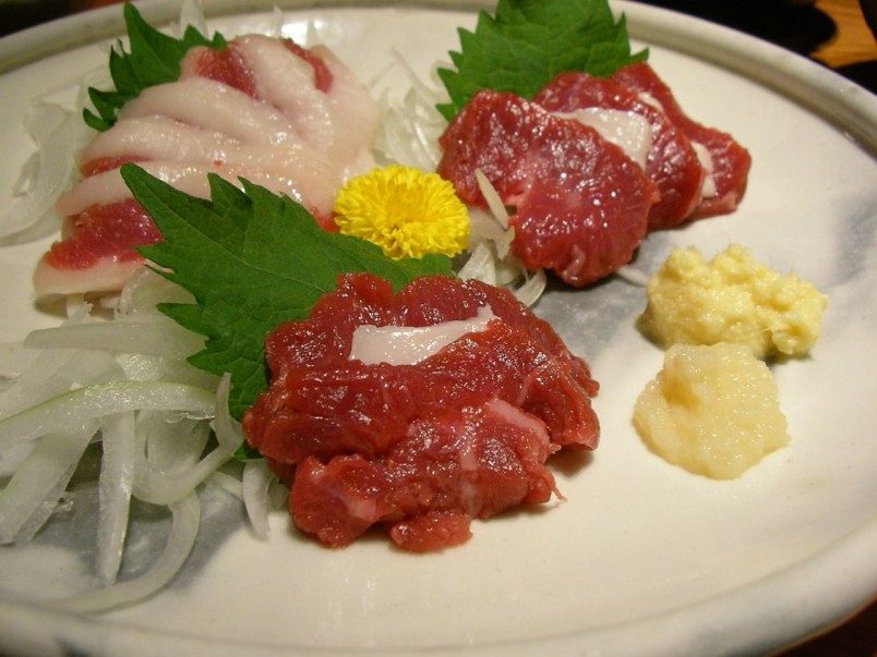 Basashi: Horse Meat Sashimi