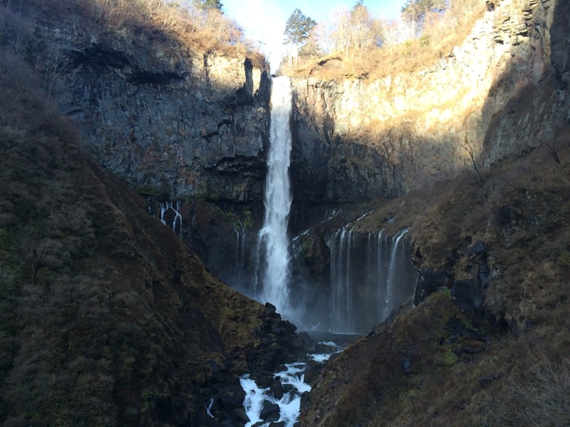 Kegon Falls in mid-November.