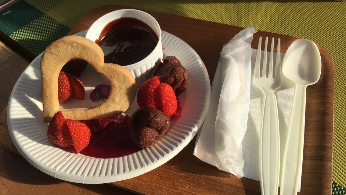 Valentine's Day at Nunobiki Herb Garden