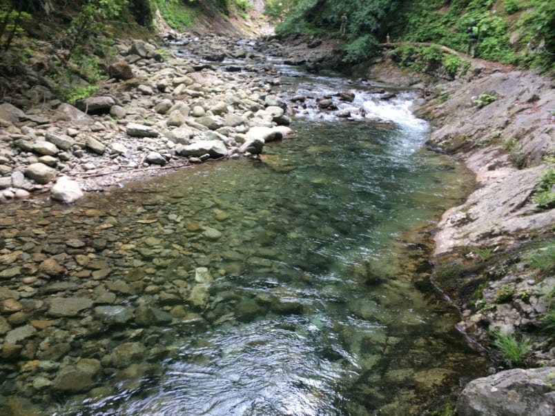 Crystal clear waters