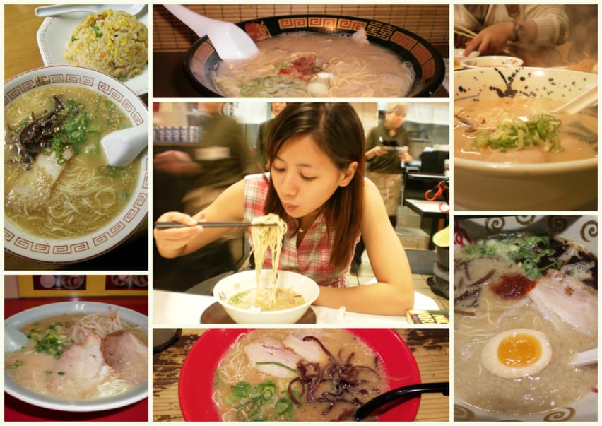 Tonkotsu ramen is the best, in my opinion