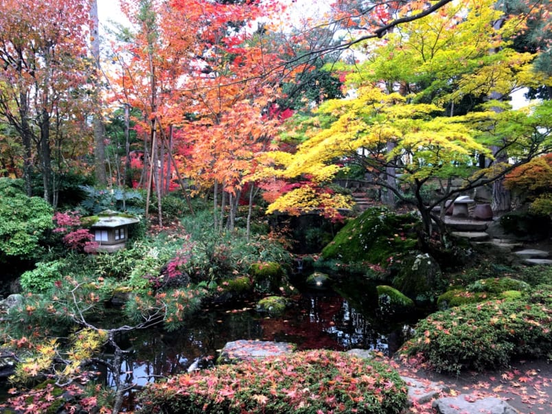 Senshinan garden in Yamagata