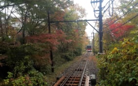 View from Hakone Tozan cable car