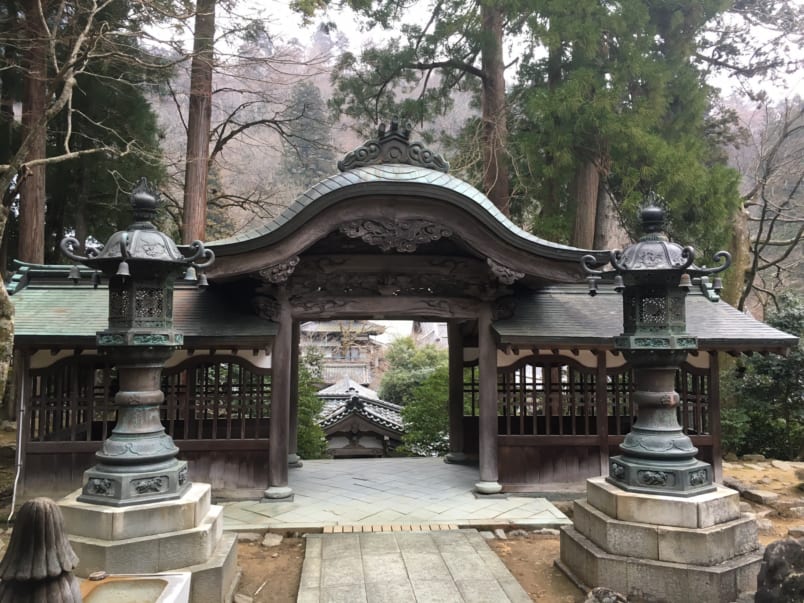A temple gate
