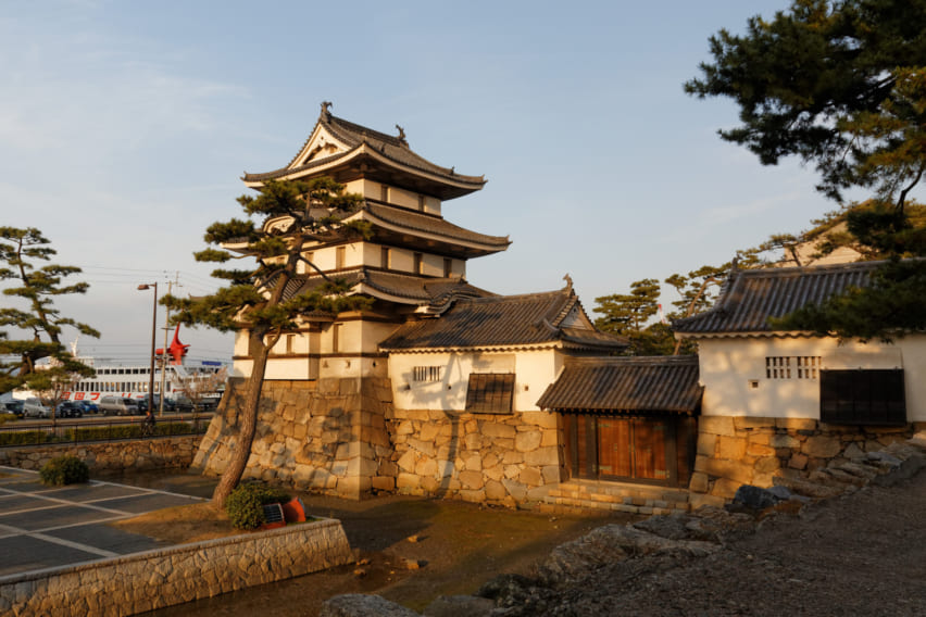 Tamamo-jo Takamatsu Castle turret