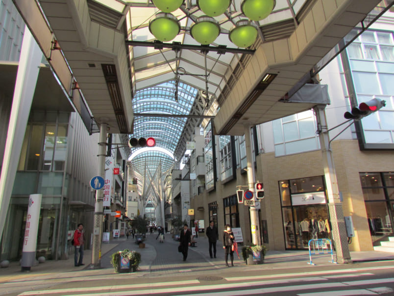 Takamatsu shopping arcade shotengai