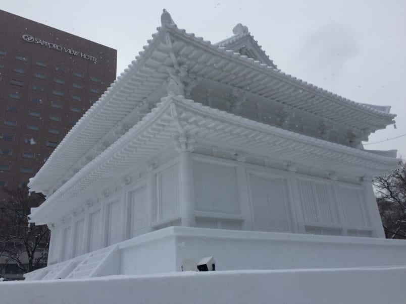 The almost full-scale Daikodo in profile