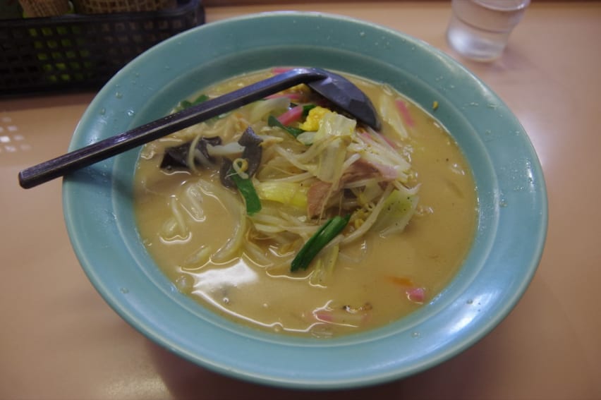 Bowl of chanpon in Japan