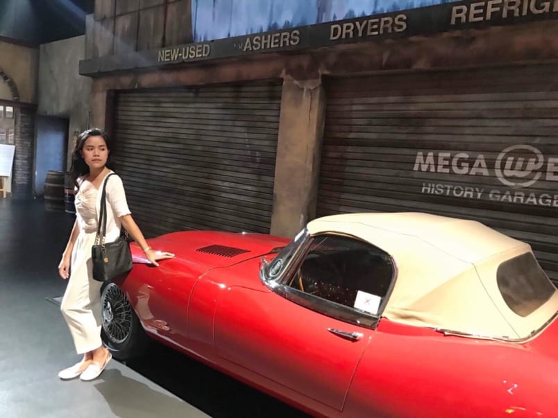 Vintage automotive museum at Venus Fort