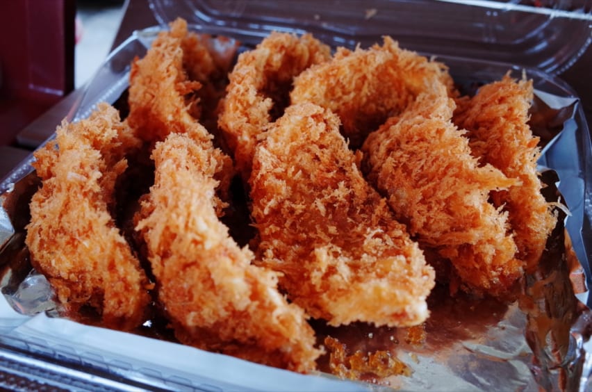 Utsunomiya fried gyoza dumplings