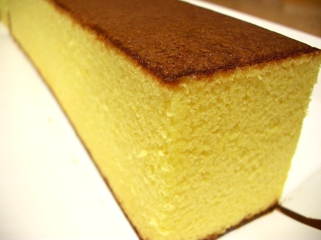 Castella cake made in Nagasaki