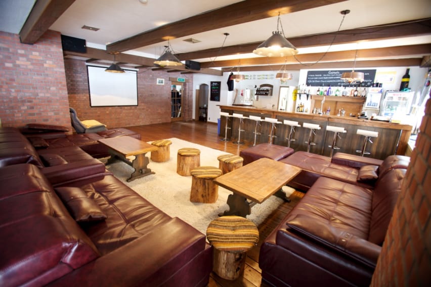 The Lab's bar and lounge