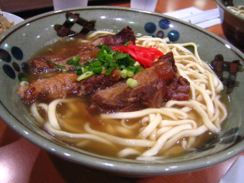 Okinawan Soki soba