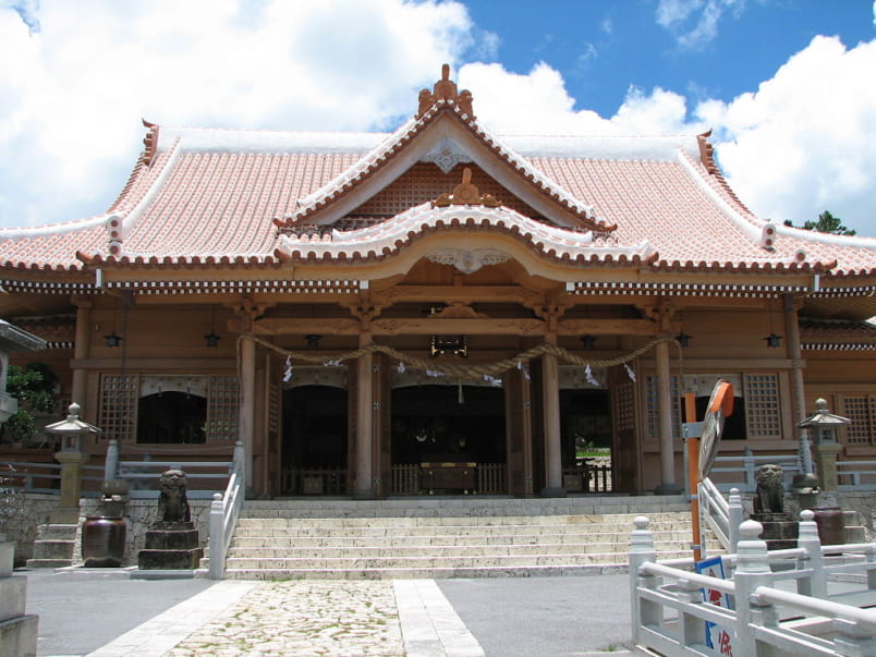 Futenma Shrine worship hall