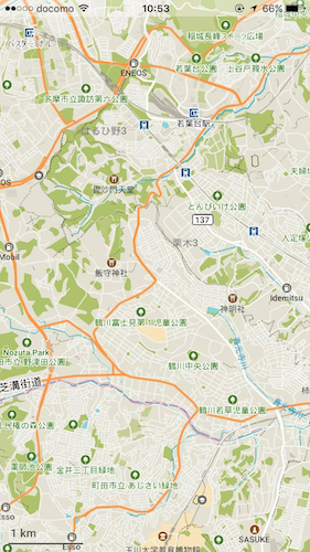 Maps Me app screenshot
