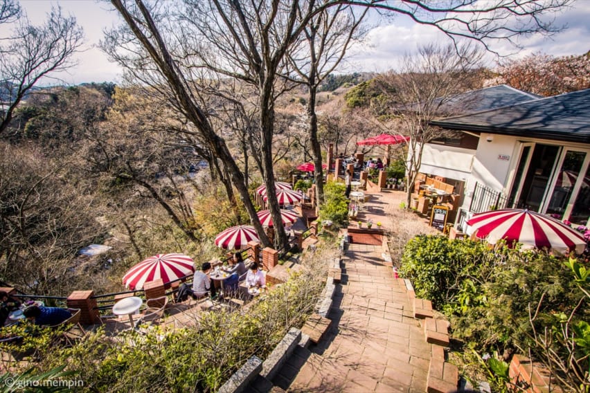 Itsuki Garden cafe in Kamakura