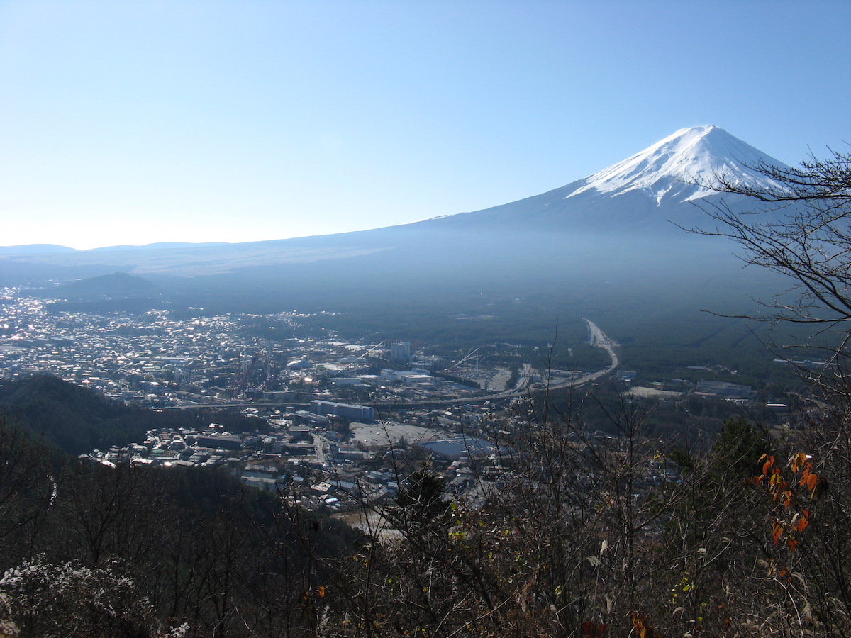 View of Mt. Fuji