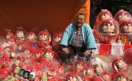Make a Wish at the Daruma Market