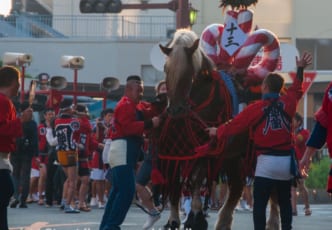Fujisaki Hachimangu Horse Festival in Kumamoto