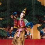 Autumn Beauty of Kagura Mai, Traditional Japanese Ritual Dance